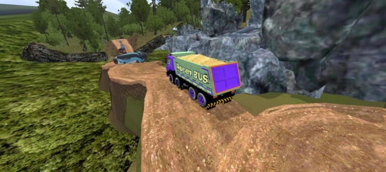 Dangerous Mudy hill off Raod Map