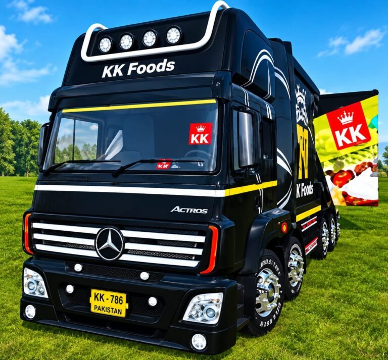 KK Putt Vandi Bharat Benz 3723 Truck Mod