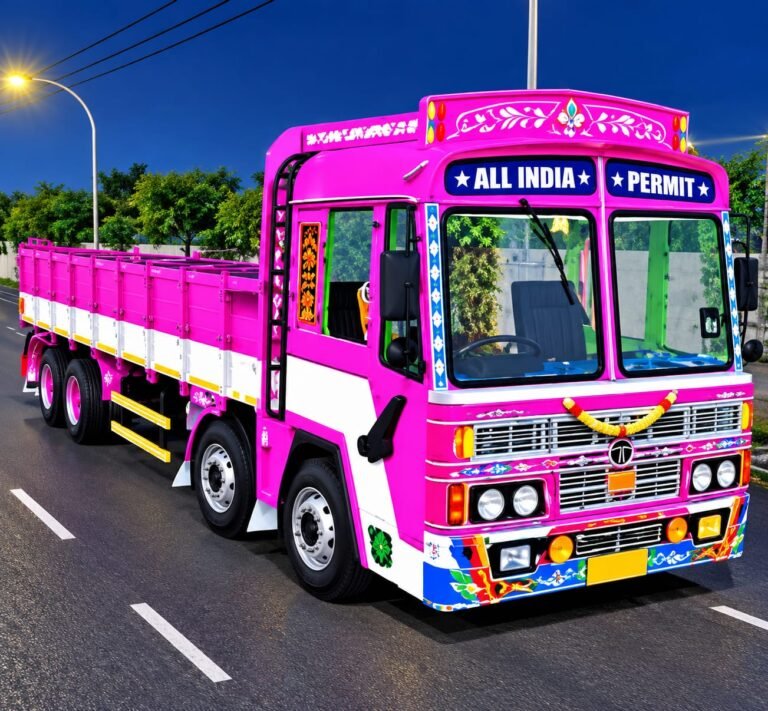Ashok Leyland 3118 Pink Beauty Truck