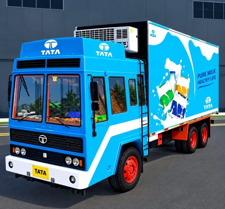 Ashok Leyland Milma Milk Truck Mod