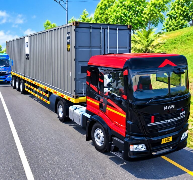 Tata Container Truck Mod