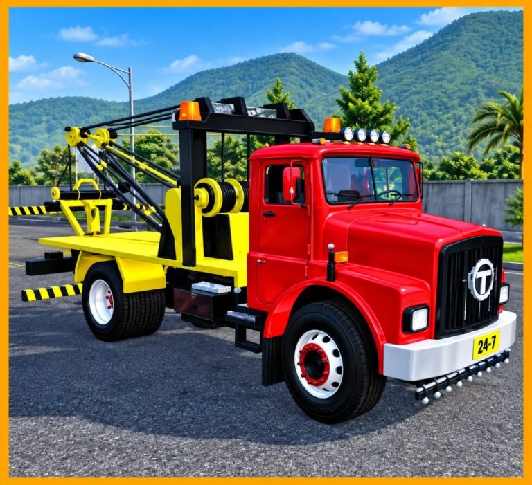 Tata SK Recovery Truck Mod
